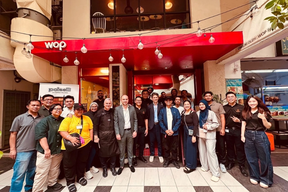 Dall’Italia alla Malesia: la pizza Polselli fa scuola a Kuala Lumpur